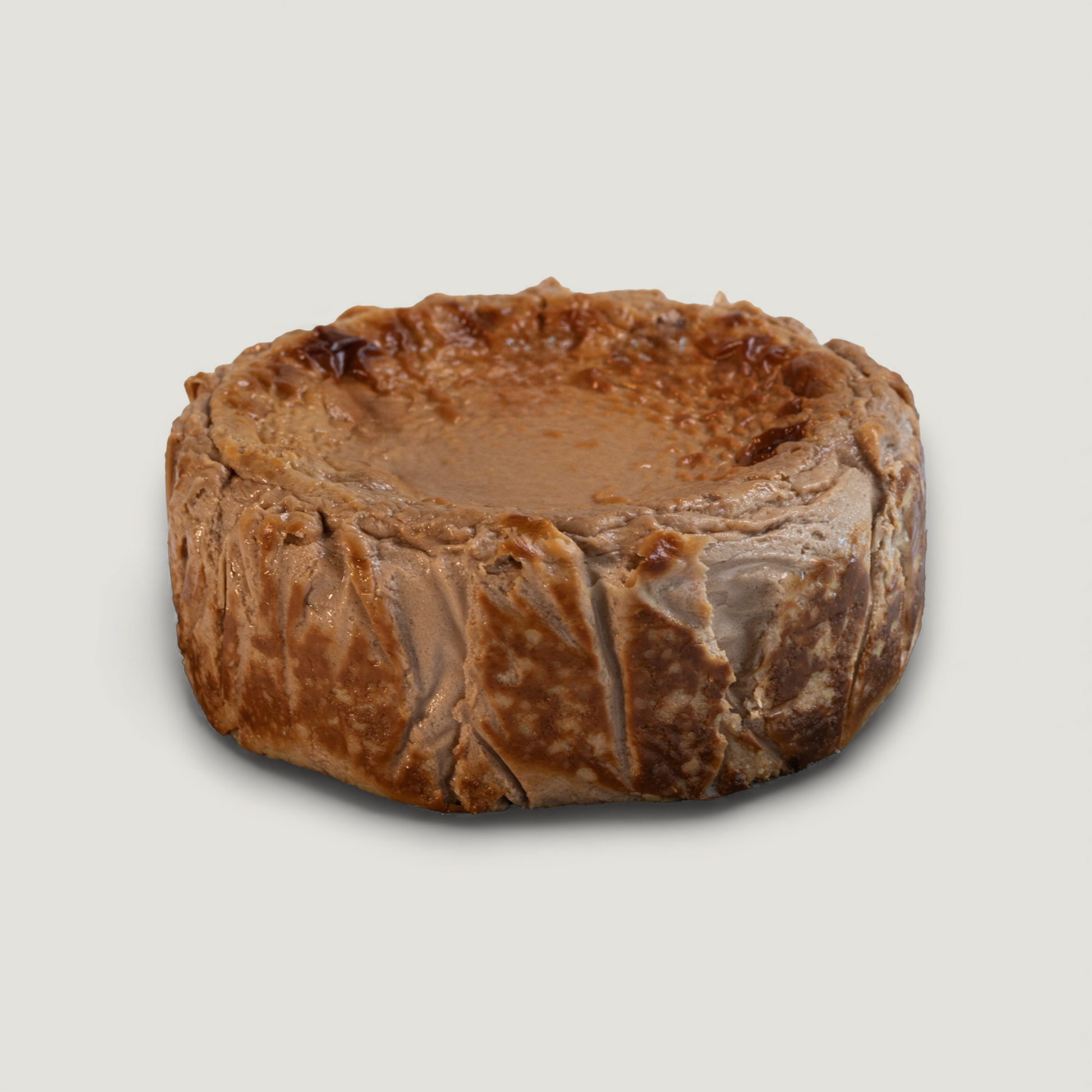 Chocolate Basque cheesecake with caramelized top, handcrafted in San Diego – Bite Cheesecakes