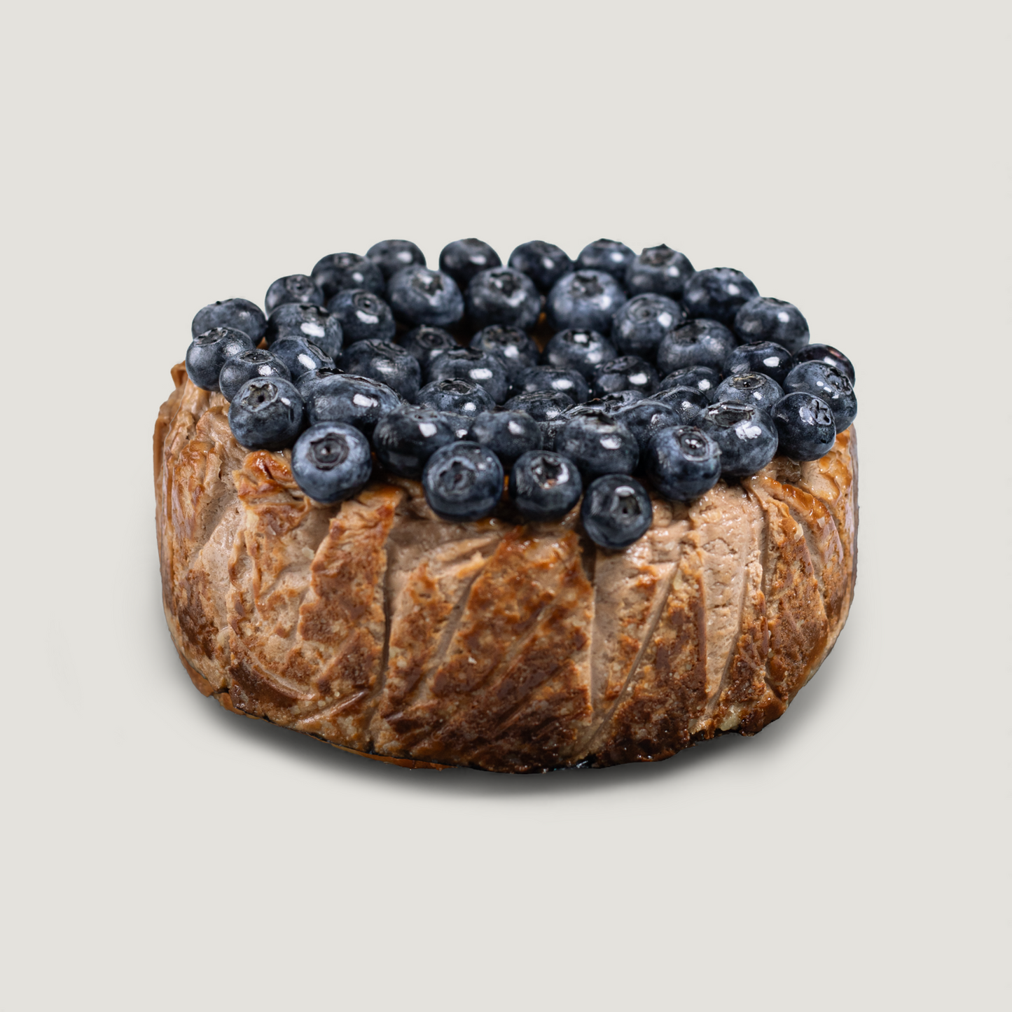 Bluberry Chocolate Basque Cheesecake